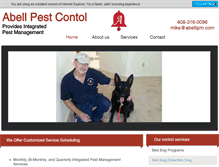 Tablet Screenshot of abellipm.com